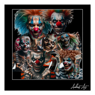 Clowns anderer Art von Chuck Vest Poster