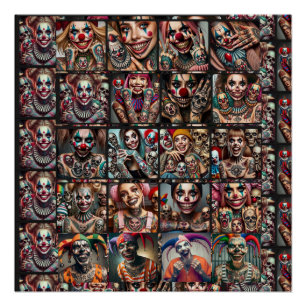 Clowns anderer Art von Chuck Vest Poster