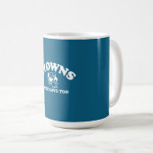 Clowns brauchen auch Liebe Kaffeetasse (VorderseiteRechts)