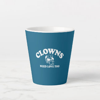 Clowns brauchen auch Liebe Milchtasse