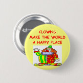 Clowns Button (Vorne & Hinten)