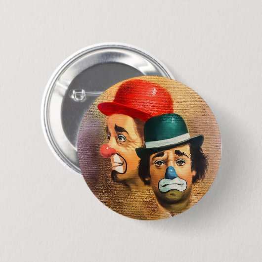 Clowns Button (Vorne & Hinten)
