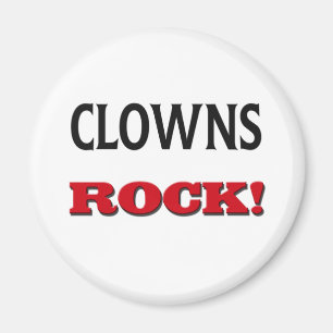 Clowns-Felsen Magnet