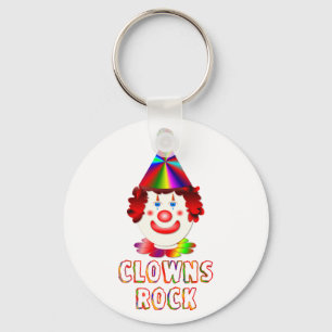 Clowns-Felsen Schlüsselanhänger