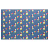 Clowns Funny Niedlich Kids Circus Thema farbig Stoff (Yard (91,4 cm))