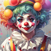 Clowns Geburtstagsfeier Krawatte