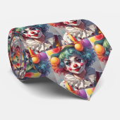 Clowns Geburtstagsfeier Krawatte (Gerollt)