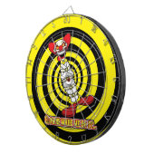 Clowns haben mich dazu gebracht, es zu tun! dartscheibe (Vorderseite rechts)