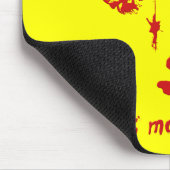 Clowns haben mich dazu gebracht, es zu tun mousepad (Ecke)