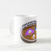 Clowns in meiner Kaffee-Tasse Kaffeetasse (Vorderseite Links)
