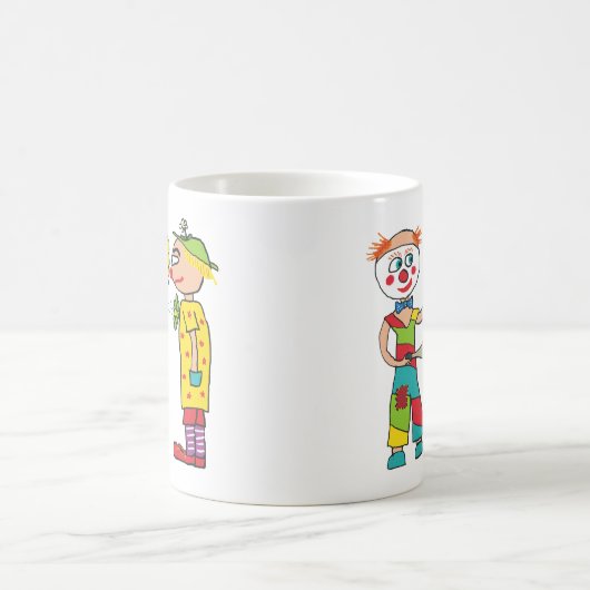 Clowns Kaffeetasse (Mittel)