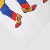 Clowns Karneval Dekoupage 20x30 Gewebepapier Seidenpapier (Ausschnitt)