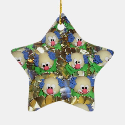 Clowns Keramik Ornament (Vorne)