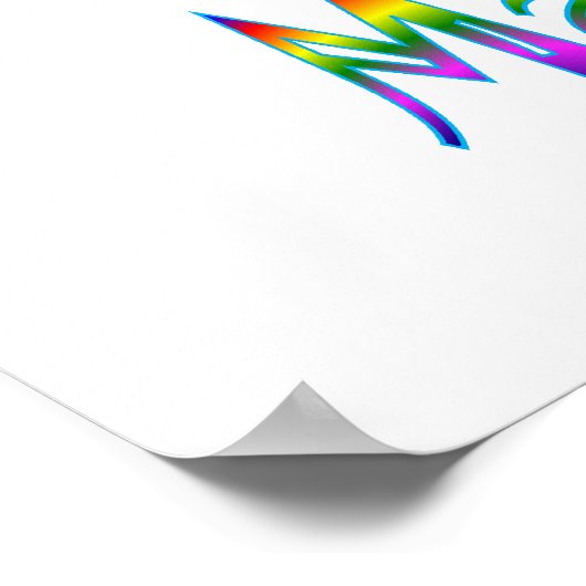 Clowns machen mich glücklich poster (Ecke)