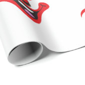 Clowns-Muster Geschenkpapier (Rolleneckpunkt)