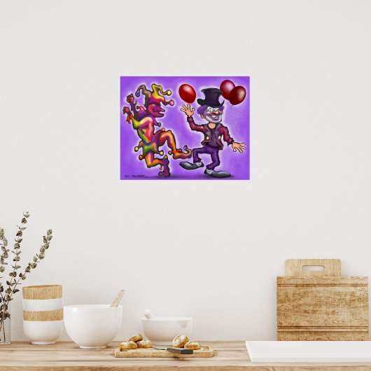Clowns Poster (Küche)
