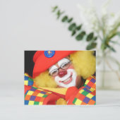 Clowns Postkarte (Stehend Vorderseite)