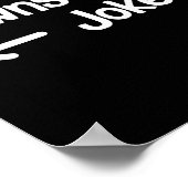 Clowns rechts, Joker links  Poster (Ecke)