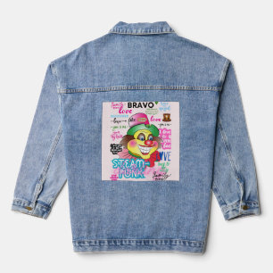 CLOWNS REMEMBER JEANSJACKE