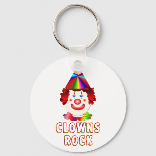 Clowns Rock Schlüsselanhänger (Vorderseite)
