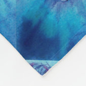 CLOWNS SAMMLUNG Venezianische Maskenfassaden Fleecedecke (Ecke)