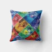 CLOWNS SAMMLUNG / Venezianische Maskenfassaden Kissen (Rückseite)