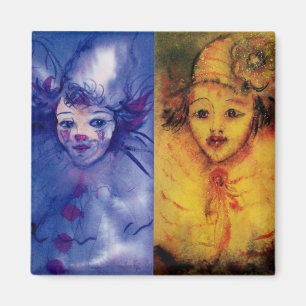 CLOWNS SAMMLUNG / Venezianischer Maskenball Magnet