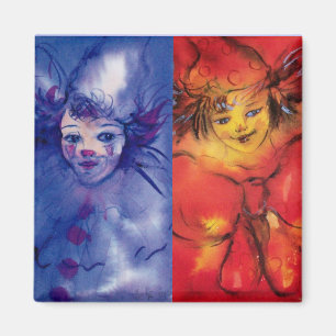 CLOWNS SAMMLUNG / Venezianischer Maskenball Magnet