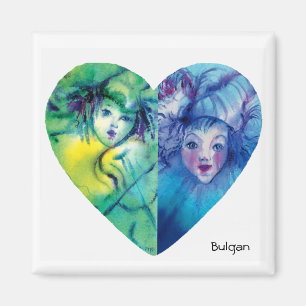 CLOWNS SAMMLUNG / Venezianischer Maskenball Magnet