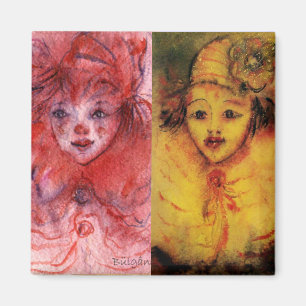 CLOWNS SAMMLUNG / Venezianischer Maskenball Magnet