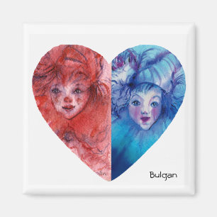 CLOWNS SAMMLUNG / Venezianischer Maskenball Magnet