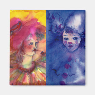 CLOWNS SAMMLUNG / Venezianischer Maskenball Magnet