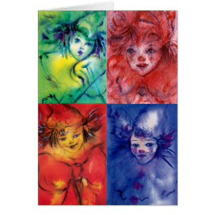 CLOWNS SAMMLUNG / Venezianischer Masquearde Ball