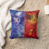 CLOWNS SAMMLUNG / Venezianischer Masquearde Ball Kissen (Decke)