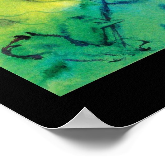 CLOWNS SAMMLUNG / Venezianischer Masquearde Ball Poster (Ecke)