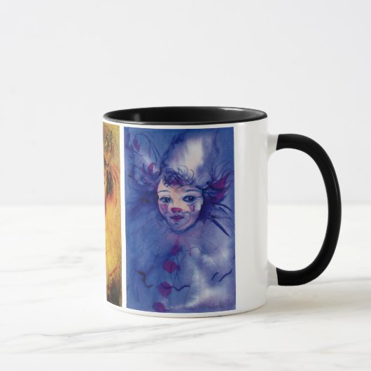 CLOWNS SAMMLUNG / Venezianischer Masquearde Ball Tasse (Rechts)