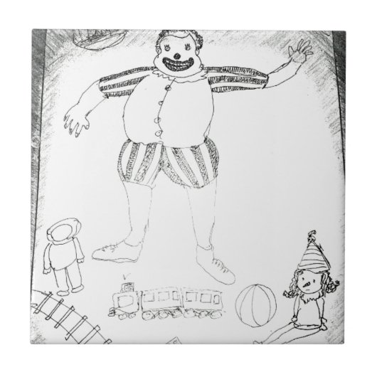 Clowns sind da fliese (Vorderseite)