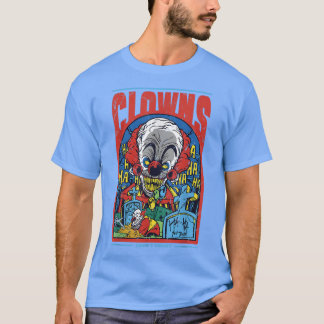 Clowns sind kein lustiges Halloween-Retro-T- T-Shirt