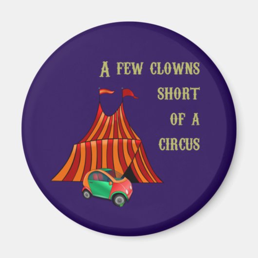 Clowns und Circus Magnet (Vorne)