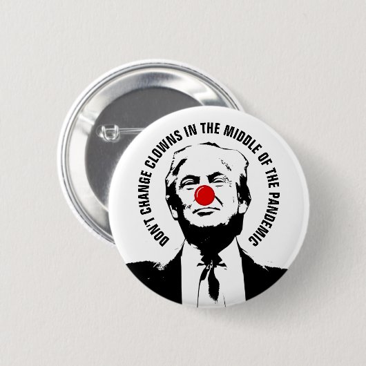 Clowns und die Pandemie Button (Vorne & Hinten)
