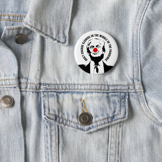 Clowns und die Pandemie Button (Beispiel)