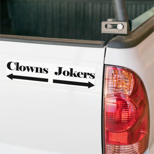 Clowns und Joker Autoaufkleber (Auf Lkw)