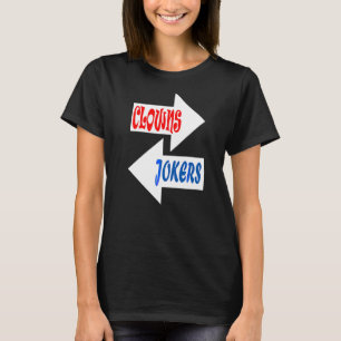 Clowns und Joker Retro T-Shirt