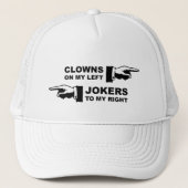Clowns und Joker Truckerkappe (Vorderseite)