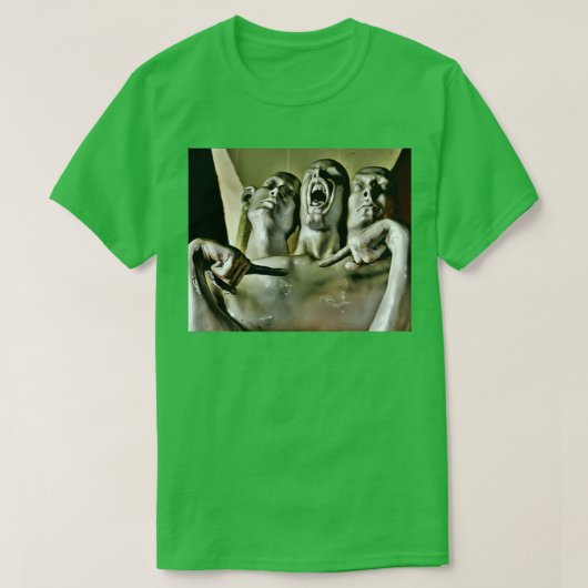 Clowns zu den Verlassen Ich Jokern rechts T-Shirt (Design vorne)