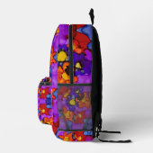 Clownschauspiel Bedruckter Rucksack (Rechts)