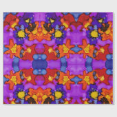 Clownschauspiel Geschenkpapier (Flach)