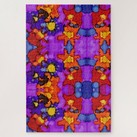 Clownschauspiel Puzzle (Vertikal)