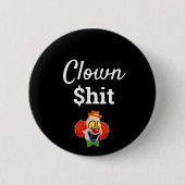 Clownschlag Button (Vorderseite)