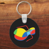 Clownschoe Schlüsselanhänger (Vorderseite)